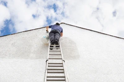 Peinture extérieure à Champagnolles — façades et ravalement